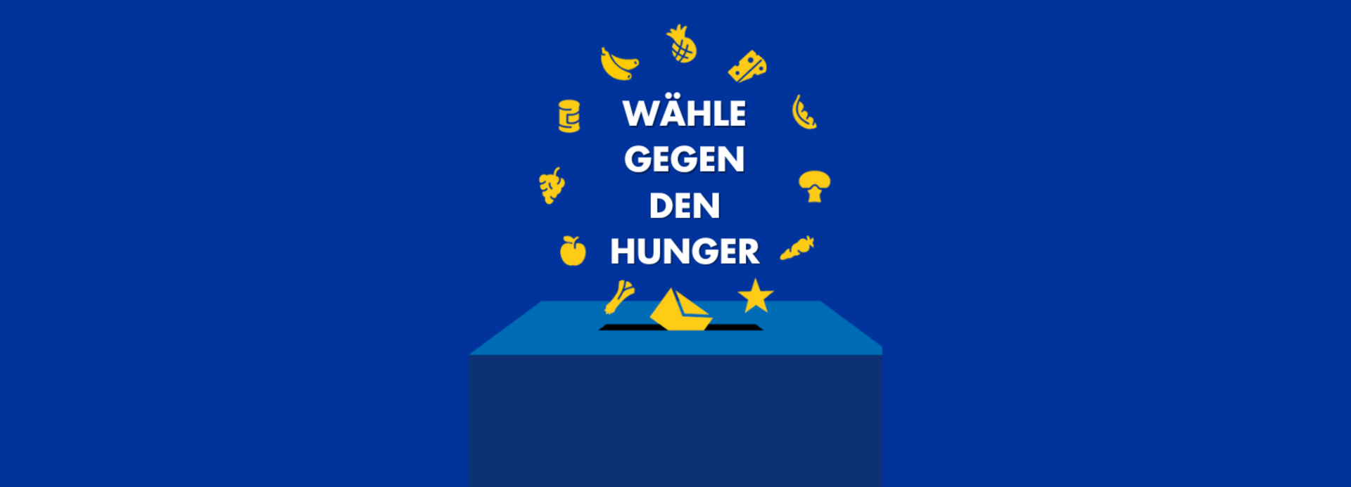 Kampagnenbild Aktion gegen den Hunger EU-Wahlen 2024